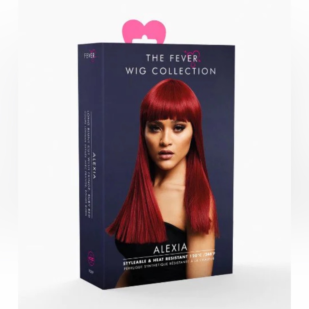Long Blunt Cut w/ Fringe Synthetic Wig